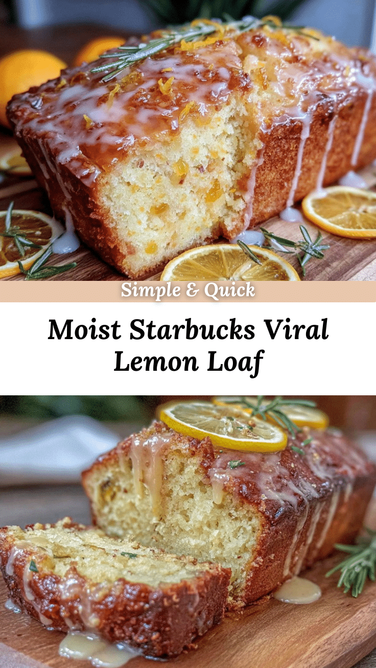 moist lemon loaf recipe