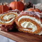 moist pumpkin roll - featured image