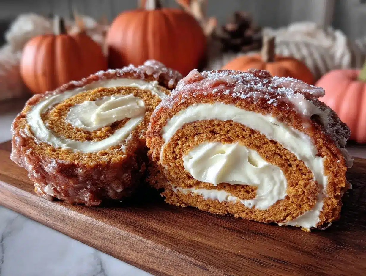 moist pumpkin roll preparation steps