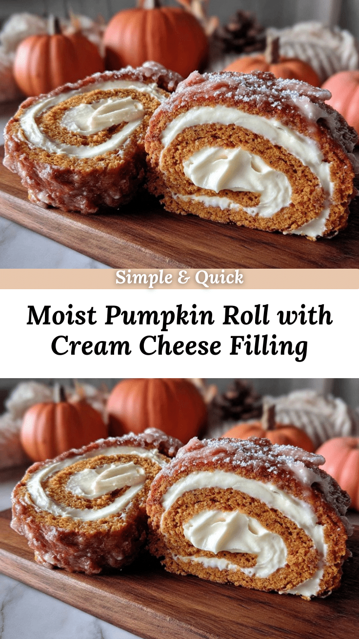 moist pumpkin roll recipe