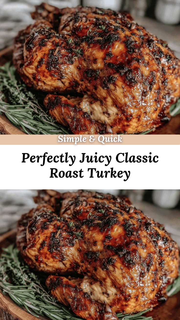 perfect classic roast turkey recipe