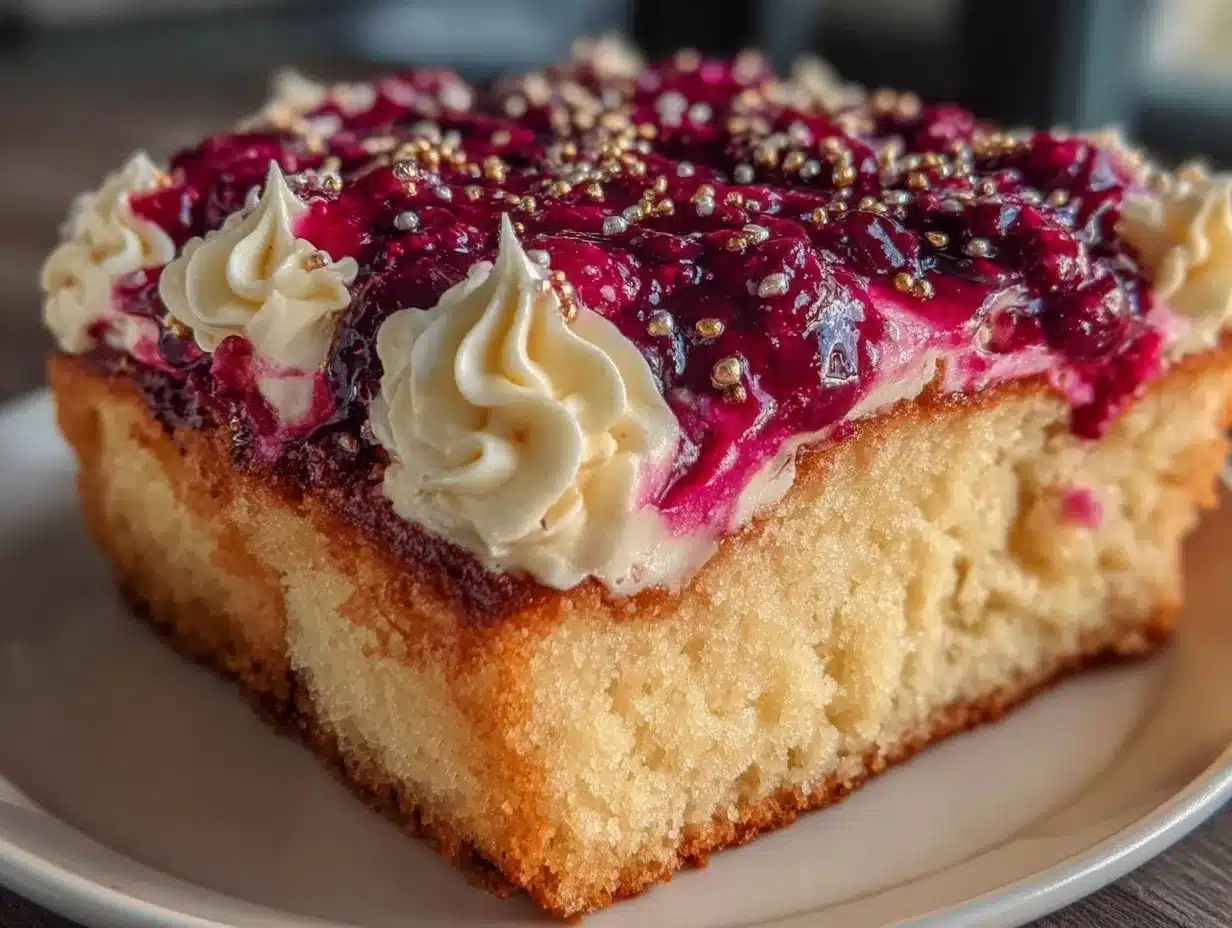 perfect sheet cake preparation steps