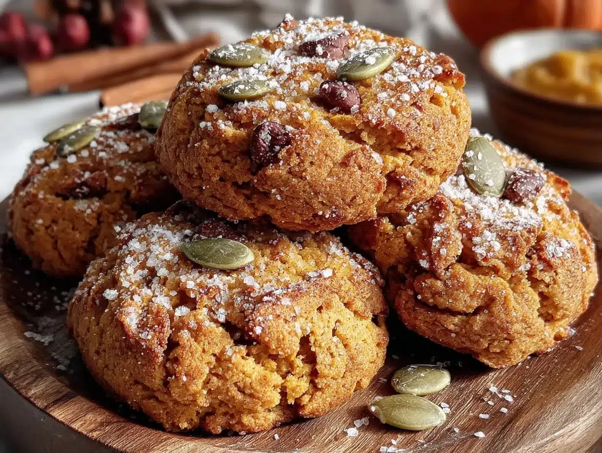 pumpkin spice cookies preparation steps