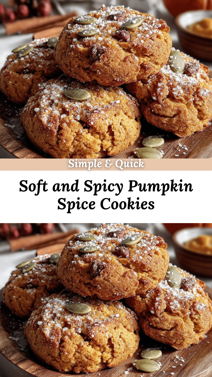 pumpkin spice cookies recipe