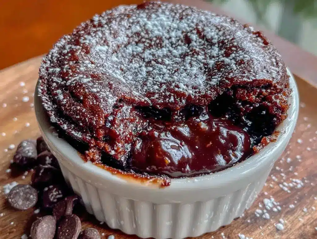 ramekin chocolate cake recipe - featured image