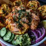 salmon bagel bowl recipe - featured image