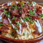 savory crack dip - featured image