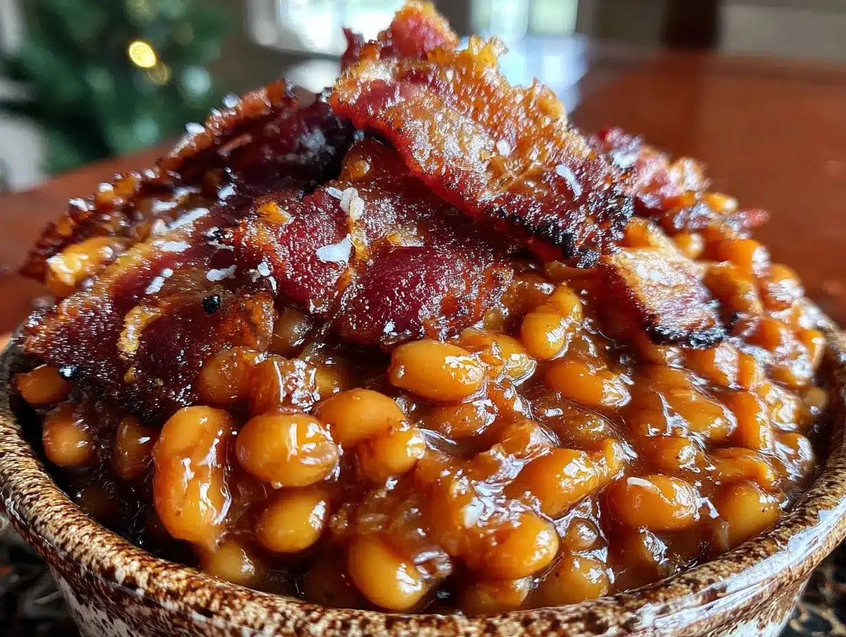 savory smoked baked beans preparation steps