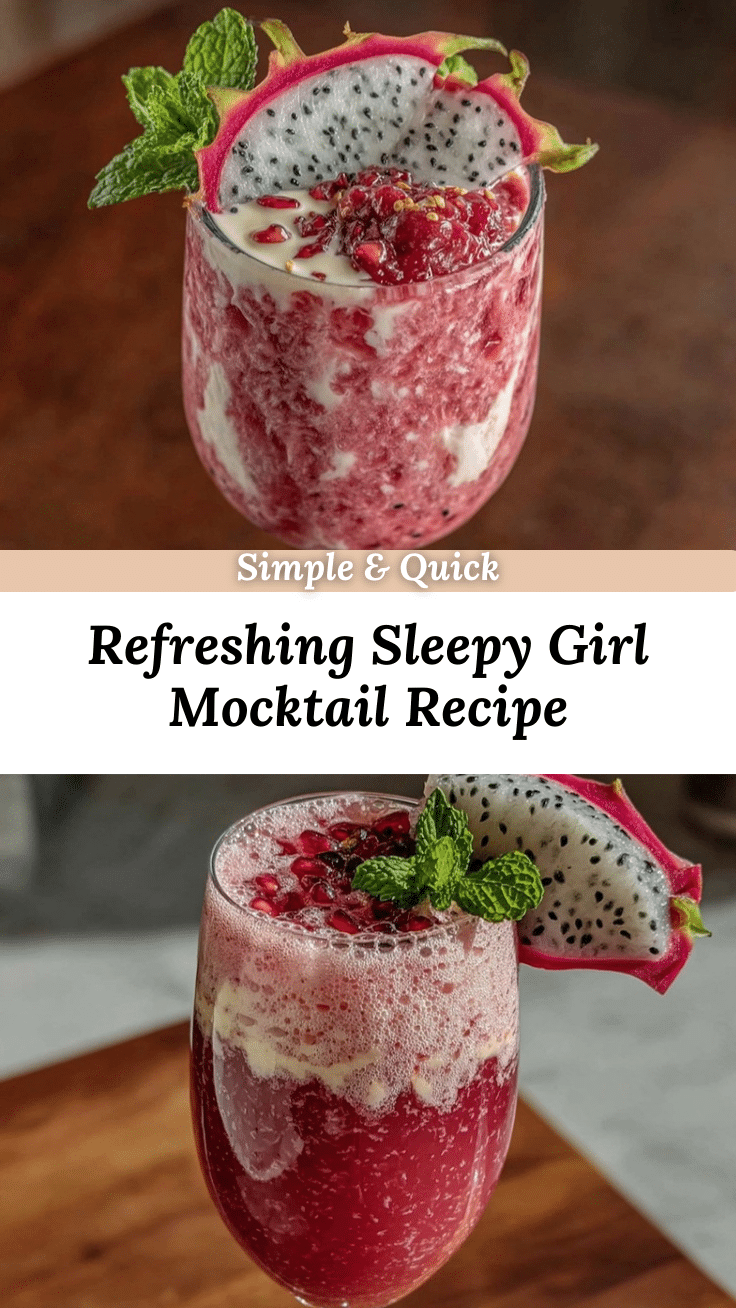 Sleepy Girl Mocktail recipe