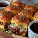 slow cooker french dip sliders - featured image