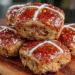 soft hot cross buns - featured image