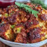 southern cornbread dressing - featured image