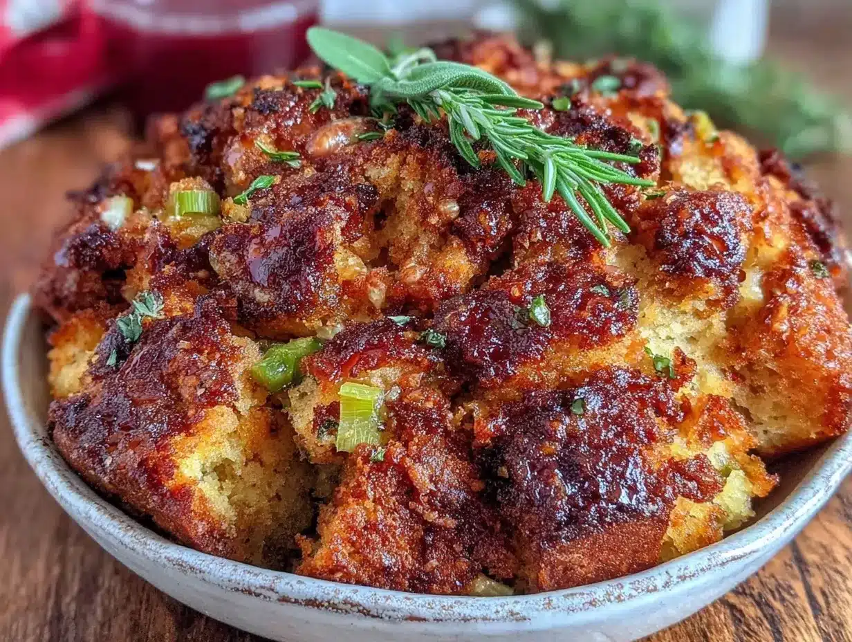 southern cornbread dressing preparation steps