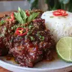 thai basil chicken - featured image