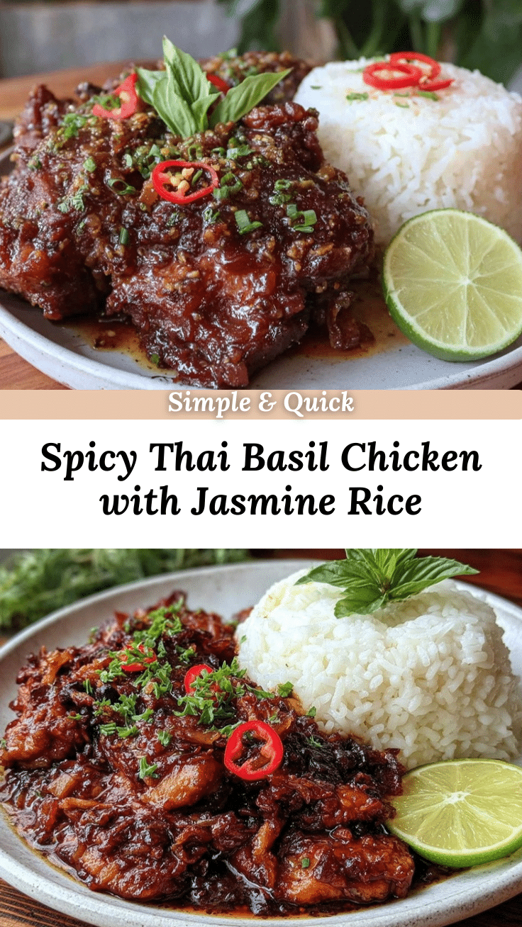 thai basil chicken recipe