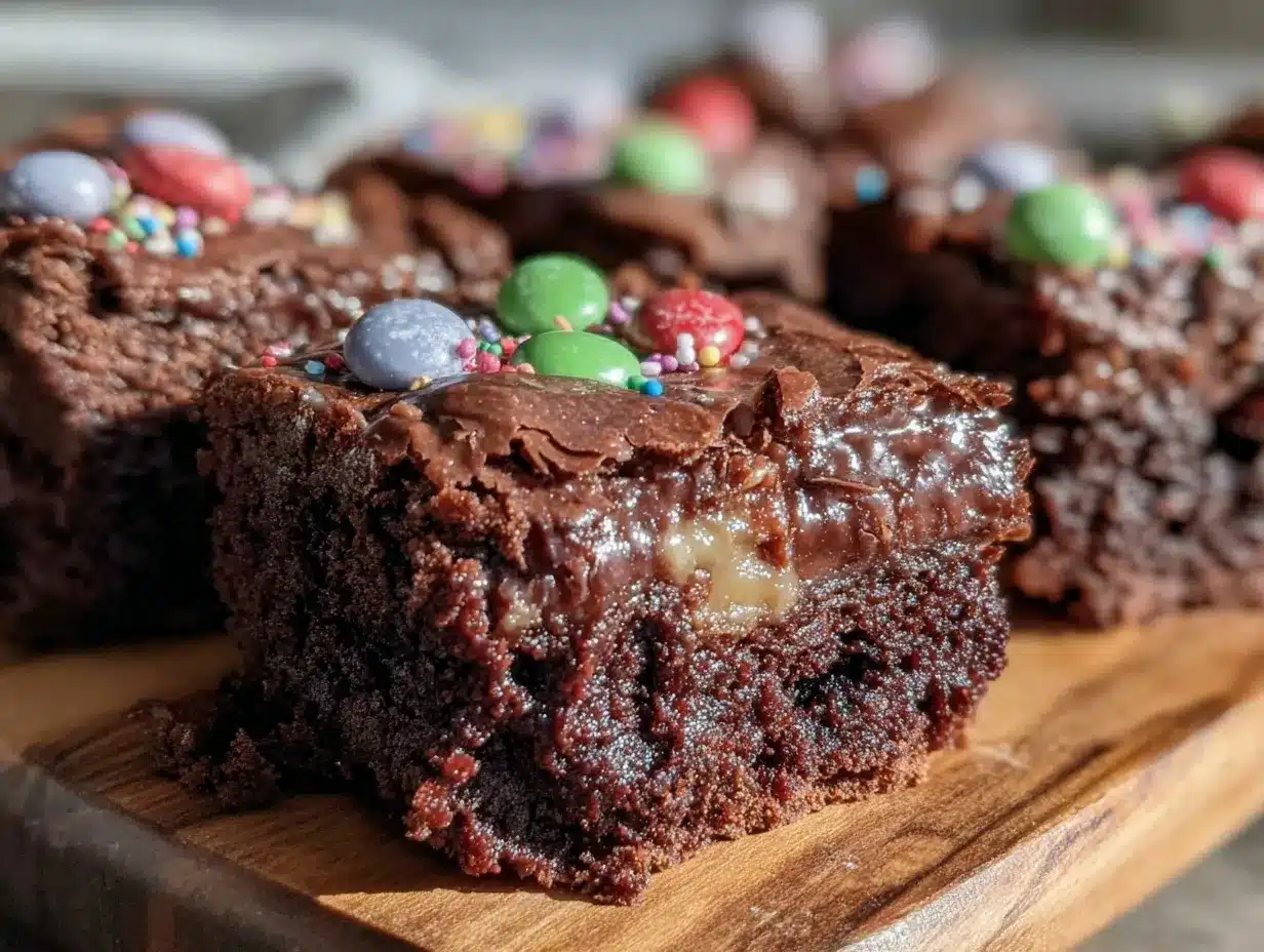 ultimate fudgy cosmic brownies preparation steps