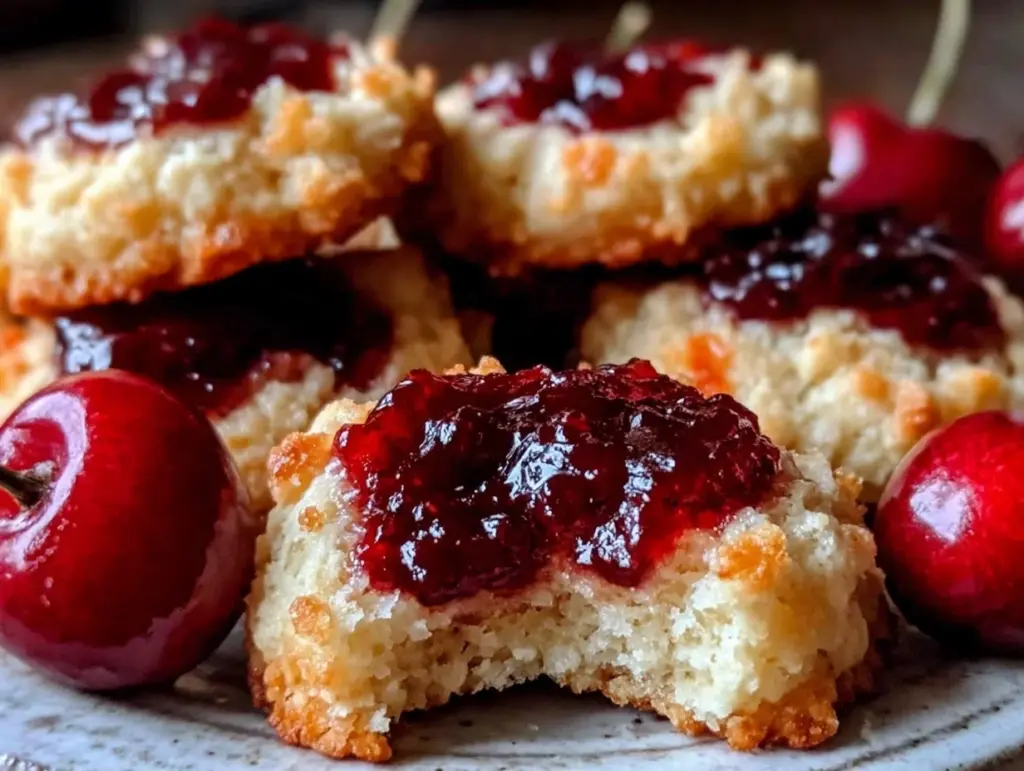 vampire bite cookies - featured image