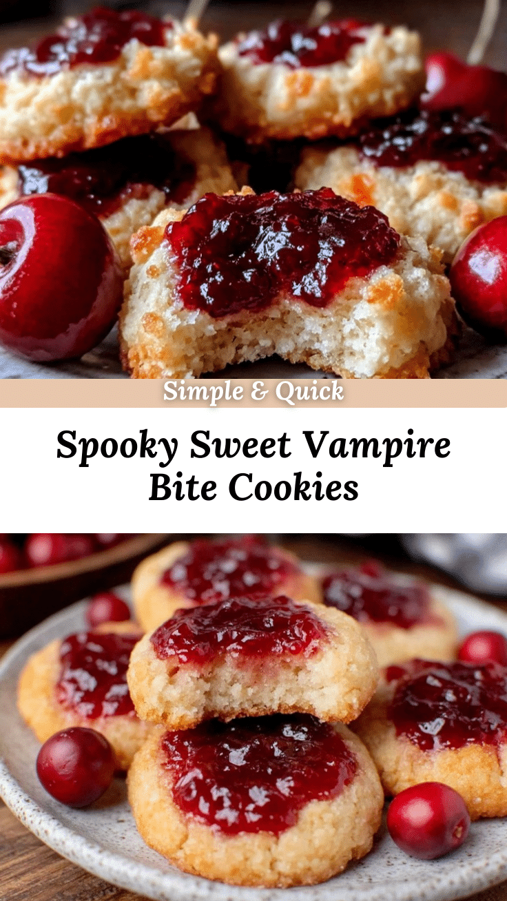 vampire bite cookies recipe