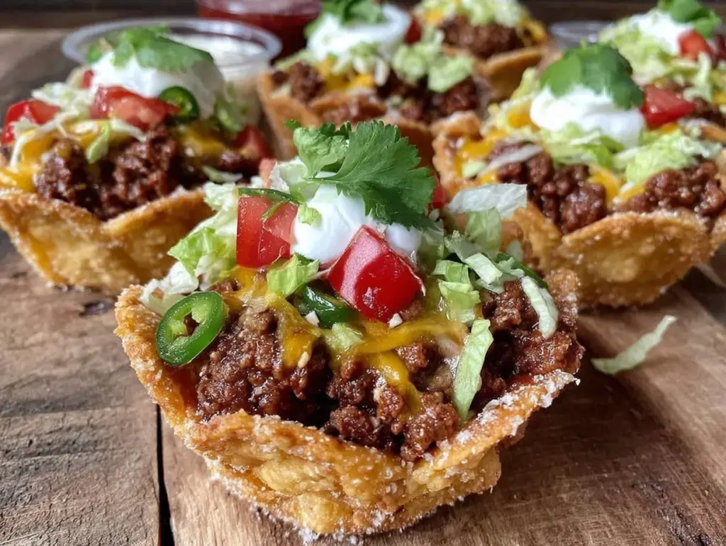walking taco bar recipe - featured image