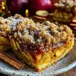 apple pie bars - featured image