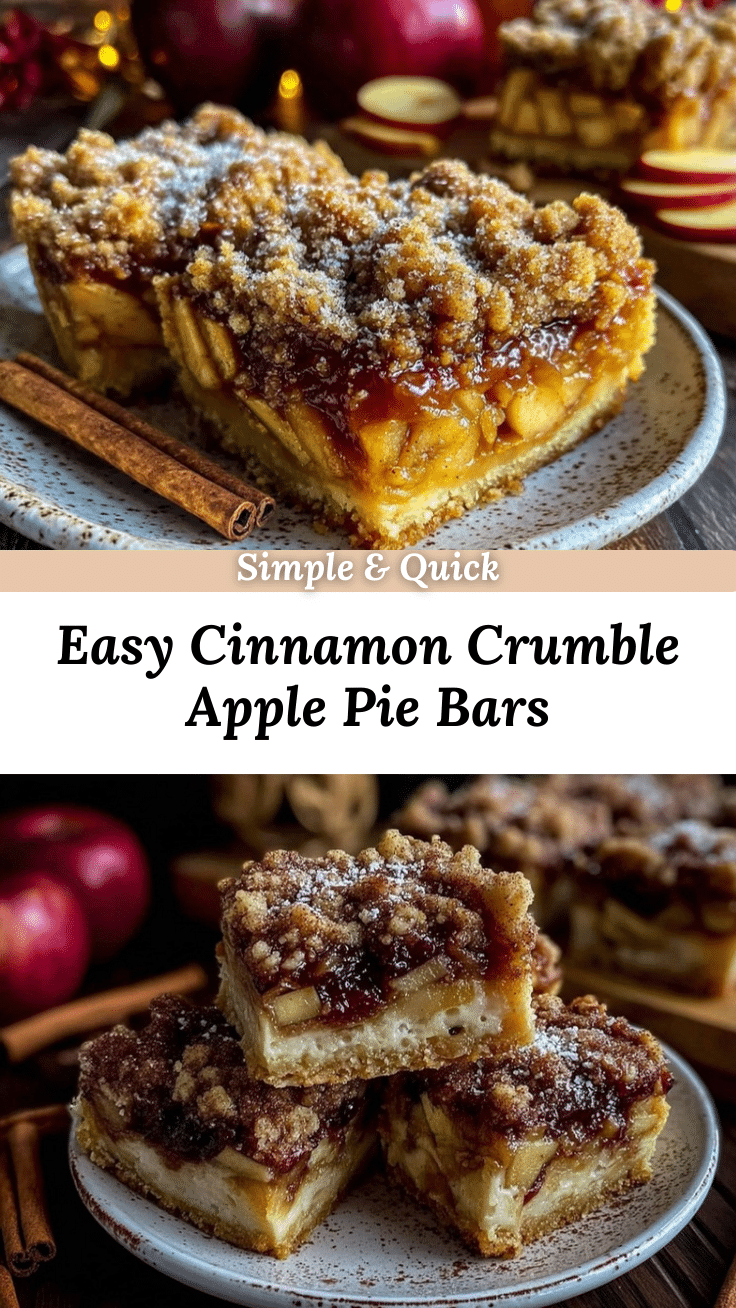 apple pie bars recipe