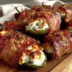 bacon-wrapped jalapeño poppers - featured image