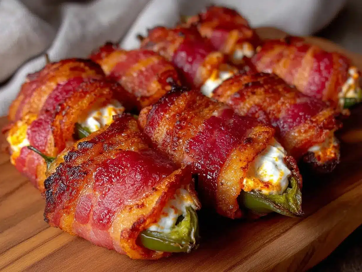 bacon-wrapped jalapeño poppers preparation steps