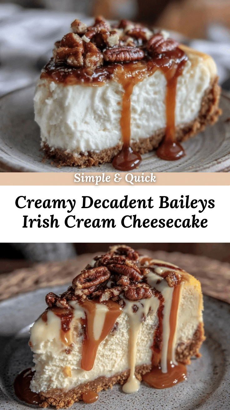 Baileys Irish Cream Cheesecake recipe