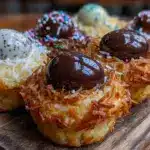 birds nest cupcakes - featured image