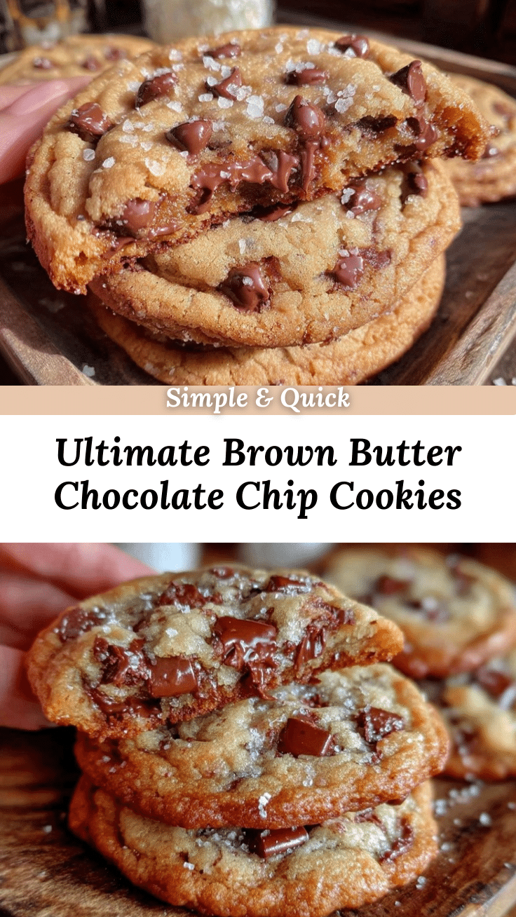 brown butter chocolate chip cookies recipe