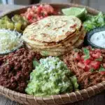 build-your-own taco bar recipe - featured image