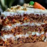 cozy carrot cake layer cake - featured image