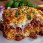 cozy classic lasagna - featured image