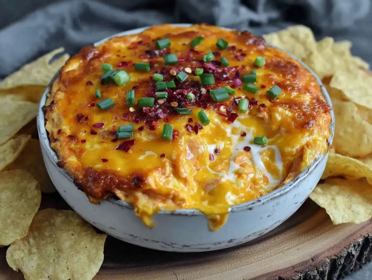 creamy buffalo chicken dip preparation steps