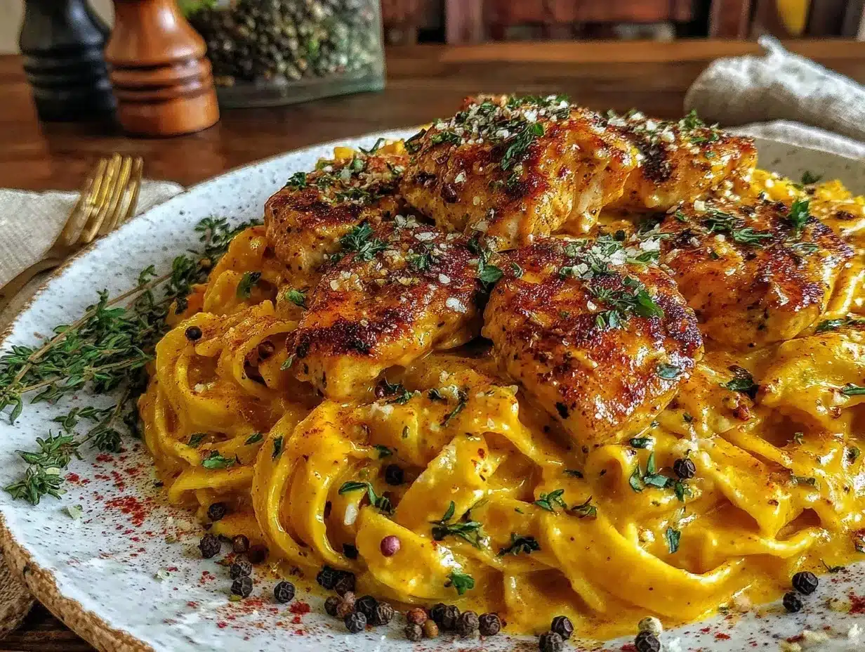 creamy cajun chicken pasta preparation steps