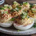 creamy classic deviled eggs - featured image
