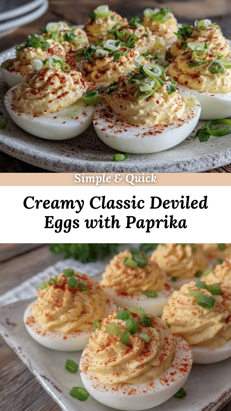 creamy classic deviled eggs recipe