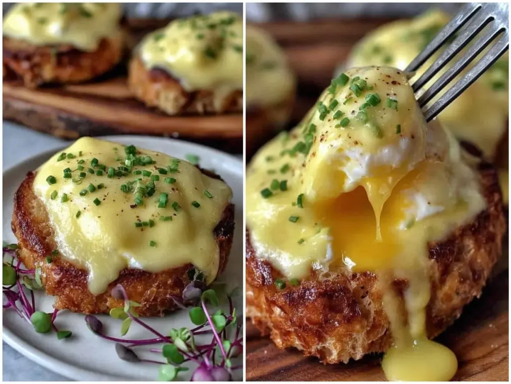 creamy classic eggs benedict - featured image