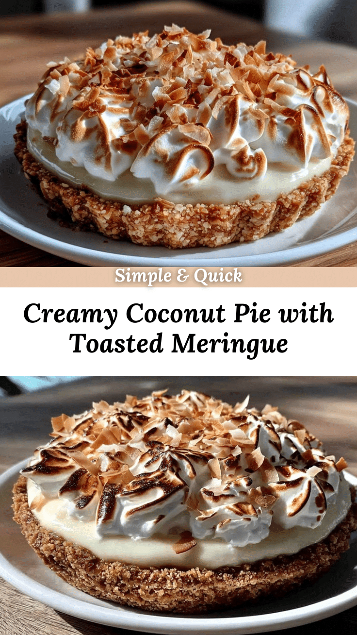 creamy coconut cream pie recipe