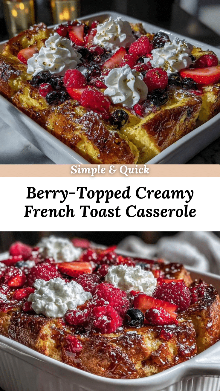 creamy french toast casserole recipe