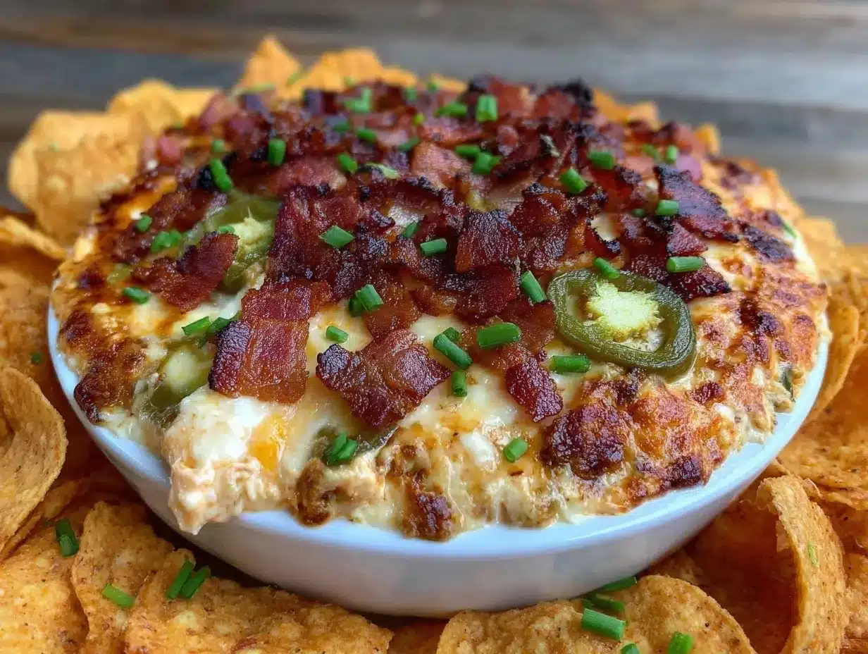 creamy jalapeño popper dip preparation steps