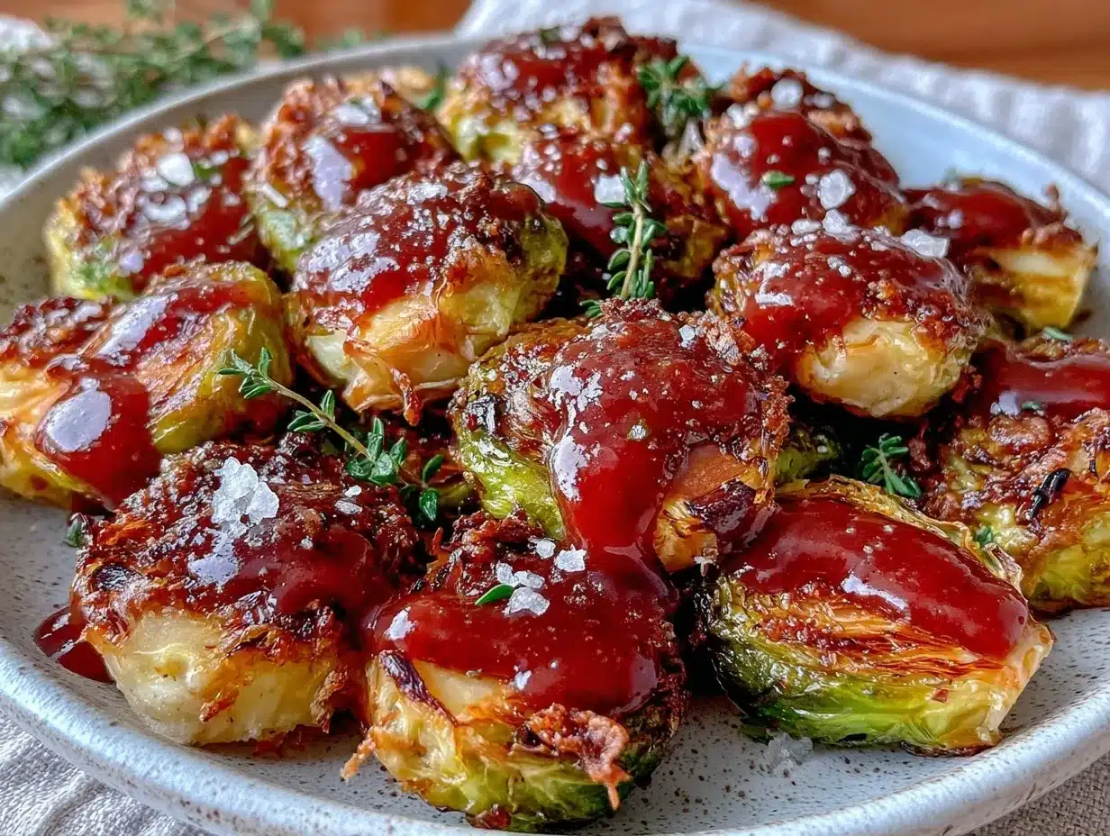 crispy air fryer brussels sprouts preparation steps