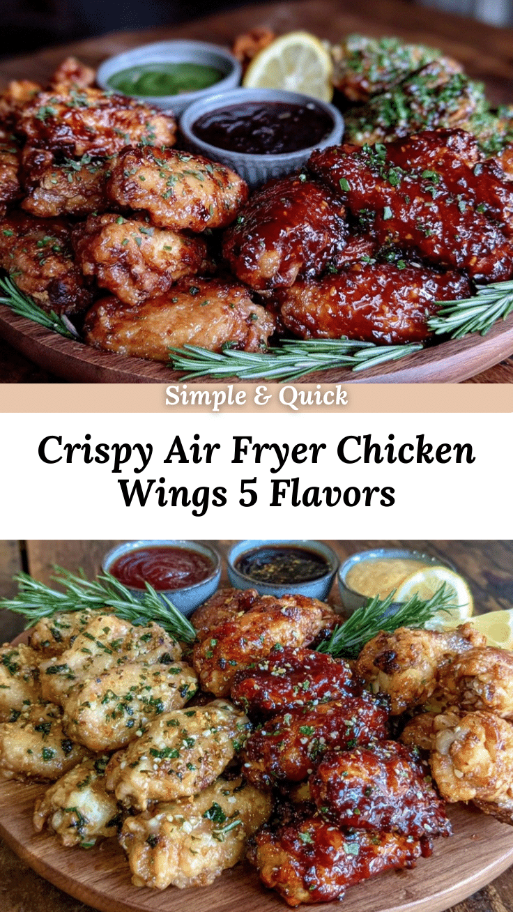 crispy air fryer chicken wings recipe