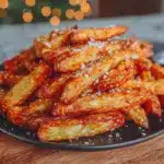 crispy air fryer french fries - featured image