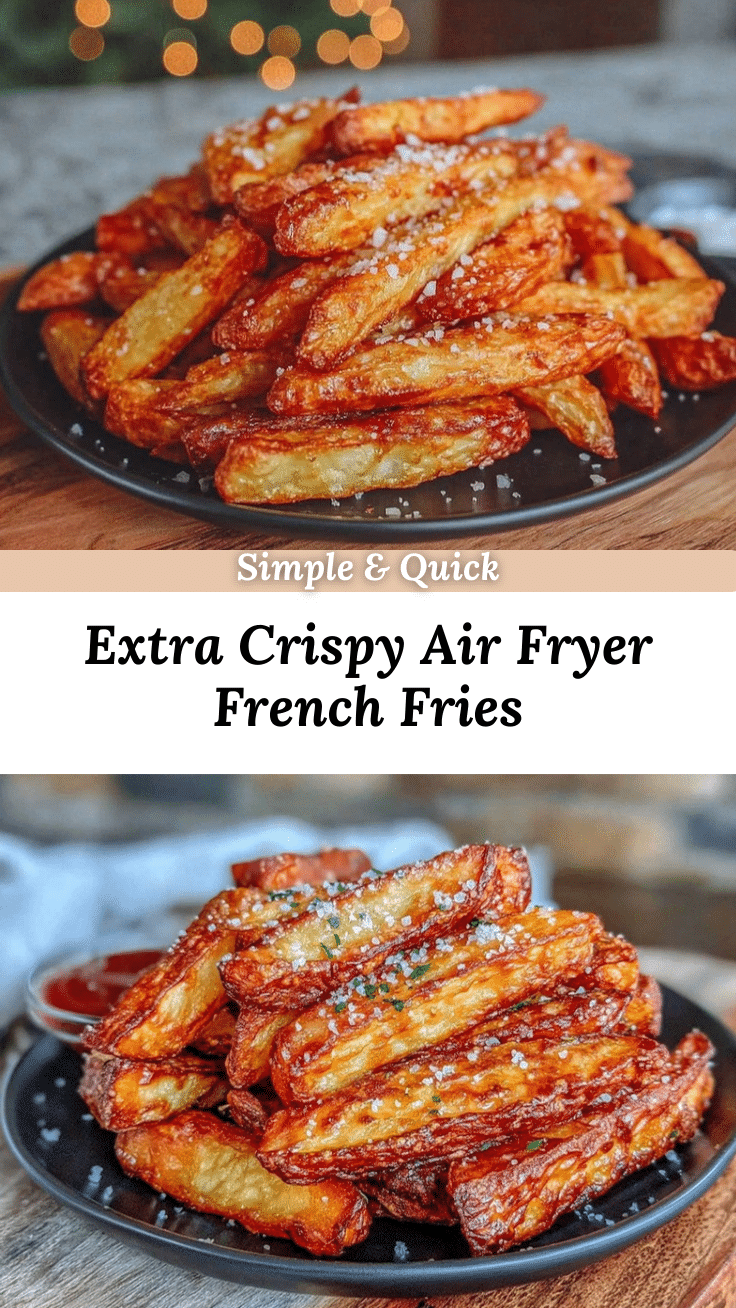 crispy air fryer french fries recipe