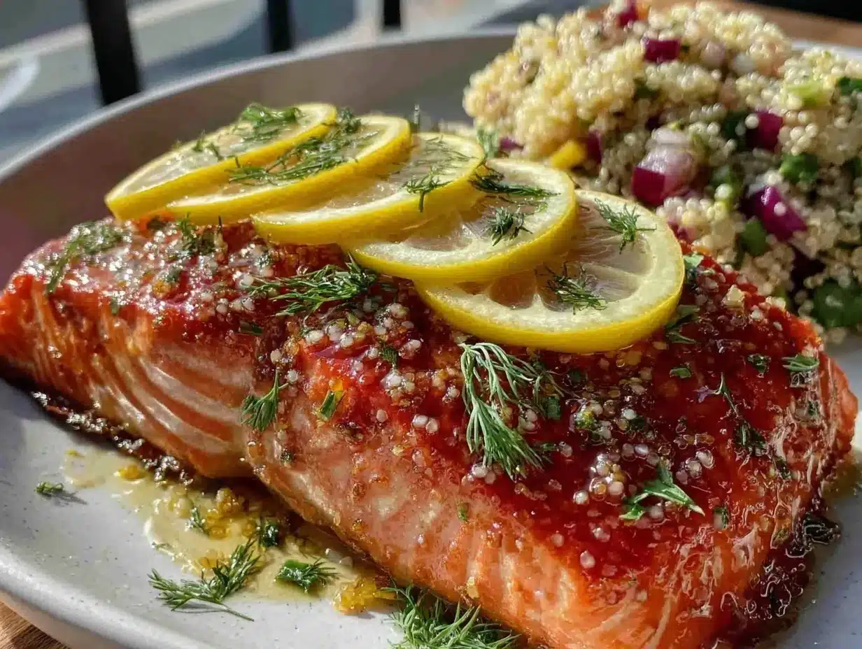 crispy air fryer salmon preparation steps