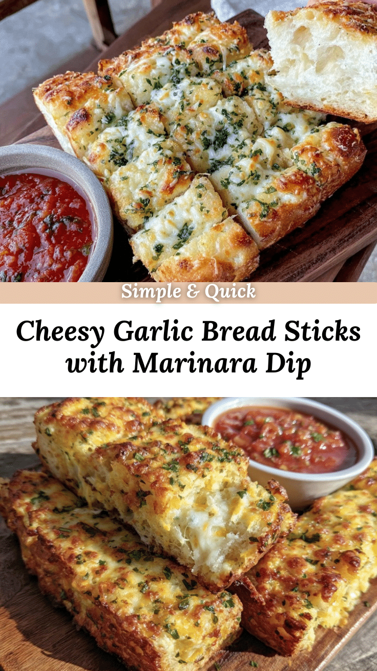 crispy cheesy garlic bread sticks recipe