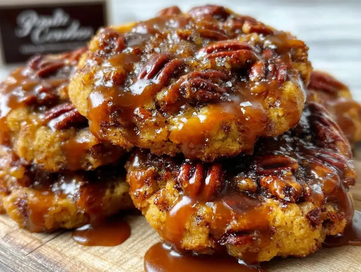 crispy praline pecan cookies preparation steps