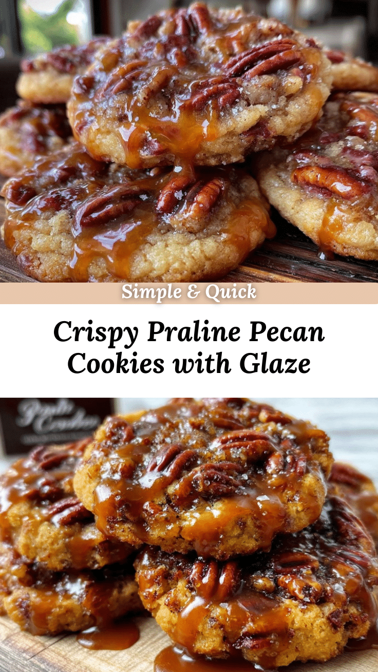 crispy praline pecan cookies recipe