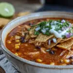 crockpot chicken tortilla soup - featured image